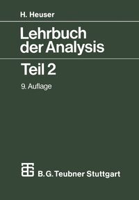 Produktbild: Lehrbuch der Analysis