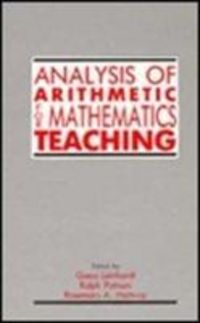 Produktbild: Putnam, R: Analysis of Arithmetic for Mathematics Teaching