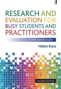 Produktbild: Research & evaluation for busy students and practitioners 2e