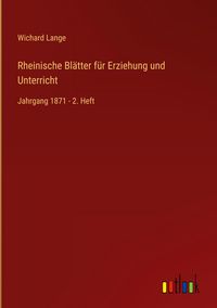 Produktbild: Rheinische Bl&auml;tter f&uuml;r Erziehung und Unterricht