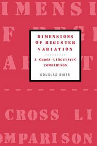 Produktbild: Dimensions of Register Variation