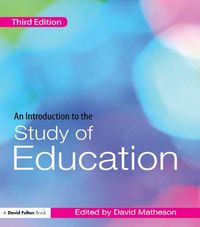Produktbild: An Introduction to the Study of Education