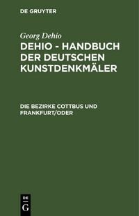 Produktbild: Die Bezirke Cottbus und Frankfurt/ Oder
