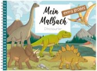 Produktbild: Mein extra gro&szlig;es Malbuch - Dinosaurier
