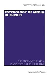 Produktbild: Psychology of Media in Europe