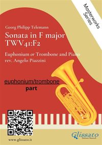 Produktbild: (solo part) Sonata in F major - Euphonium or Trombone and Piano