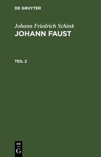 Produktbild: Johann Faust. Teil 2