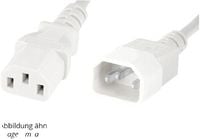 Produktbild: Econ connect NKVK2WS Kaltgeräte Anschlusskabel 2m