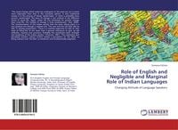 Produktbild: Role of English and Negligible and Marginal Role of Indian Languages