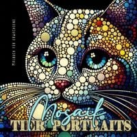 Produktbild: Mosaik Tier Portraits Malbuch f&uuml;r Erwachsene