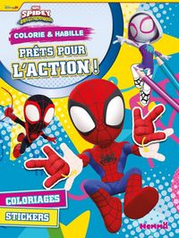 Produktbild: Colorie & habille : pr&ecirc;ts pour l'action ! Coloriages + stickers