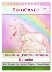 Produktbild: Einh&ouml;rner - Kalender (Tischkalender 2027 DIN A5 hoch), CALVENDO Monatskalender