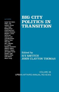 Produktbild: Big City Politics in Transition