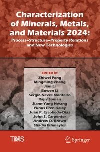 Produktbild: Characterization of Minerals, Metals, and Materials 2024