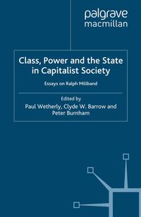 Produktbild: Class, Power and the State in Capitalist Society