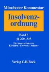 Produktbild: M&uuml;nchener Kommentar zur Insolvenzordnung
