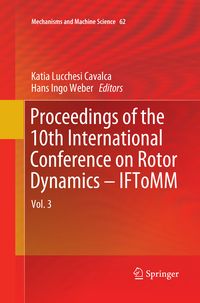 Produktbild: Proceedings of the 10th International Conference on Rotor Dynamics &ndash; IFToMM