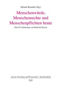 Produktbild: Menschenw&uuml;rde, Menschenrechte und Menschenpflichten heute