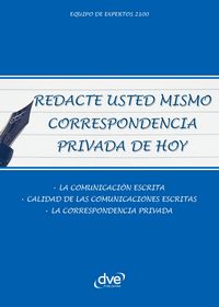 Produktbild: Redacte usted mismo correspondencia privada de hoy
