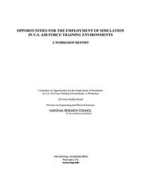 Produktbild: Opportunities for the Employment of Simulation in U.S. Air Force Training Environments
