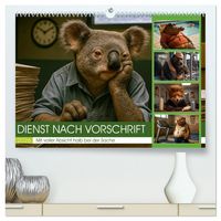Produktbild: Dienst nach Vorschrift (hochwertiger Premium Wandkalender 2026 DIN A2 quer), Kunstdruck in Hochglanz