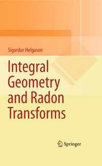 Produktbild: Integral Geometry and Radon Transforms