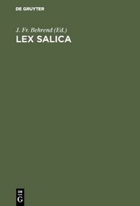 Produktbild: Lex Salica