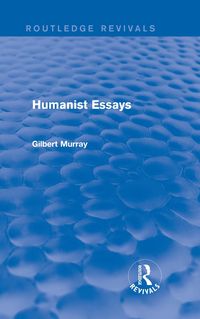 Produktbild: Humanist Essays (Routledge Revivals)