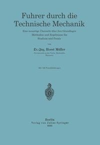 Produktbild: F&uuml;hrer durch die Technische Mechanik