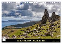 Produktbild: SCHOTTLAND - HIGHLIGHTS (Wandkalender 2026 DIN A4 quer), CALVENDO Monatskalender