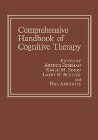 Produktbild: Comprehensive Handbook of Cognitive Therapy