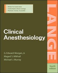Produktbild: Clinical Anesthesiology