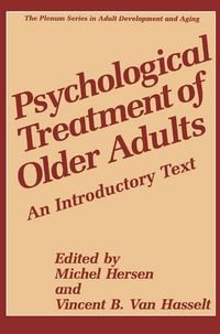 Produktbild: Psychological Treatment of Older Adults