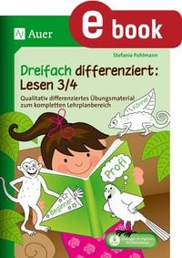 Produktbild: Dreifach differenziert Lesen 3/4