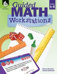 Produktbild: Guided Math Workstations Grades 6-8