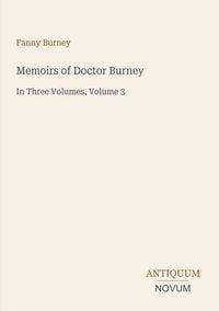 Produktbild: Memoirs of Doctor Burney