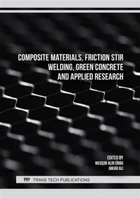 Produktbild: Composite Materials, Friction Stir Welding, Green Concrete and Applied Research