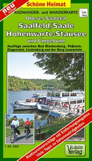 Produktbild: Radwander- und Wanderkarte Oberes Saaletal, Saalfeld/Saale, Hohenwarte-Stausee und Umgebung