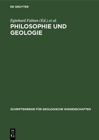Produktbild: Philosophie und Geologie