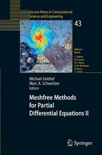 Produktbild: Meshfree Methods for Partial Differential Equations II