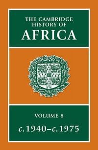 Produktbild: The Cambridge History of Africa