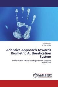 Produktbild: Ghosh, P: Adaptive Approach towards Biometric Authentication