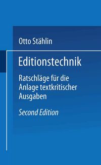 Produktbild: Editionstechnik