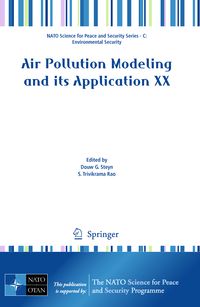 Produktbild: Air Pollution Modeling and its Application XX