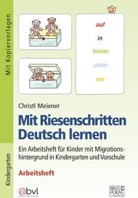 Produktbild: Mit Riesenschritten Deutsch lernen - Arbeitsheft