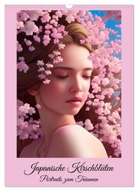 Produktbild: Japanische Kirschbl&uuml;ten - Portraits zum Tr&auml;umen (Wandkalender 2026 DIN A3 hoch), CALVENDO Monatskalender