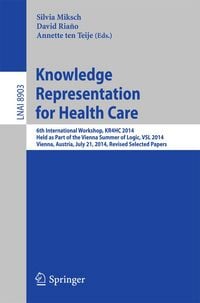 Produktbild: Knowledge Representation for Health Care