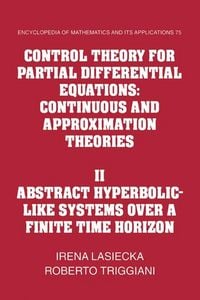 Produktbild: Control Theory for Partial Differential Equations