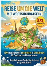 Produktbild: REISE UM DIE WELT MIT WORTSUCHR&Auml;TSELN XXL
