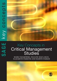 Produktbild: Key Concepts in Critical Management Studies